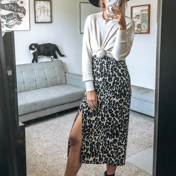 Bp midi slipdress leopard XS - Picture 6 of 15